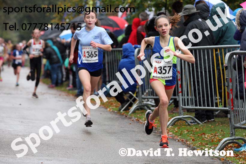 Girls under-13s 3 Stage Relay, 2018 ERRA 6 and 4 Stage and Youngsters Relays. Photo:  David T. Hewitson/Sports for All Pics
